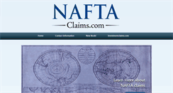 Desktop Screenshot of naftaclaims.com